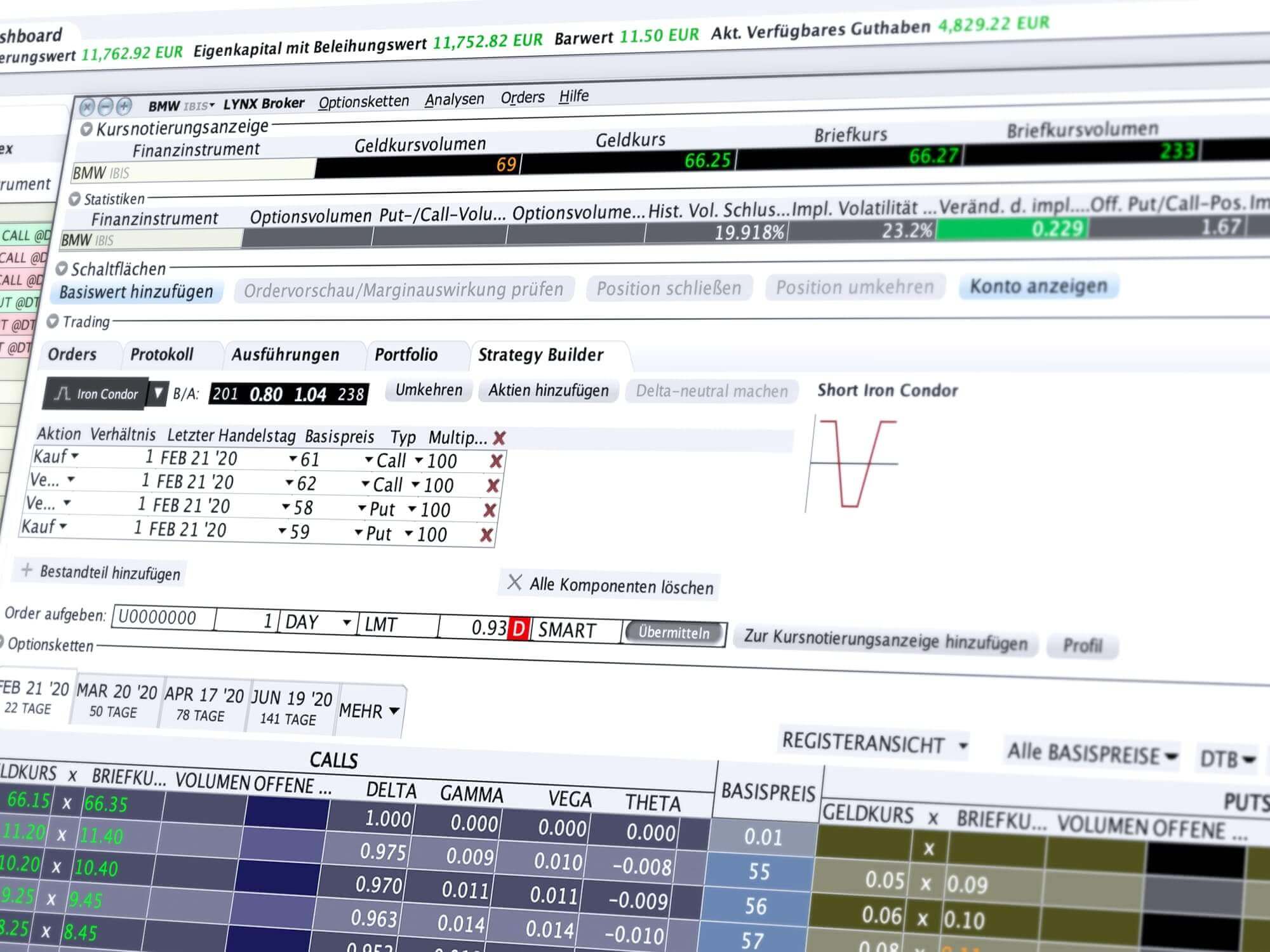 Creëer complexe optiestrategieën met de Option Trader in slechts enkele muisklikken Option Trader: Eenvoudig optiecombinaties voor optiestrategieën aanmaken