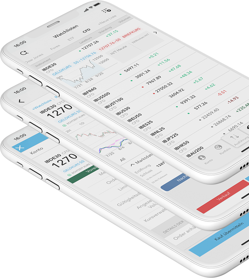 Handeln Sie CFDs unterwegs komfortabler mit der LYNX Trading App CFD Trading App