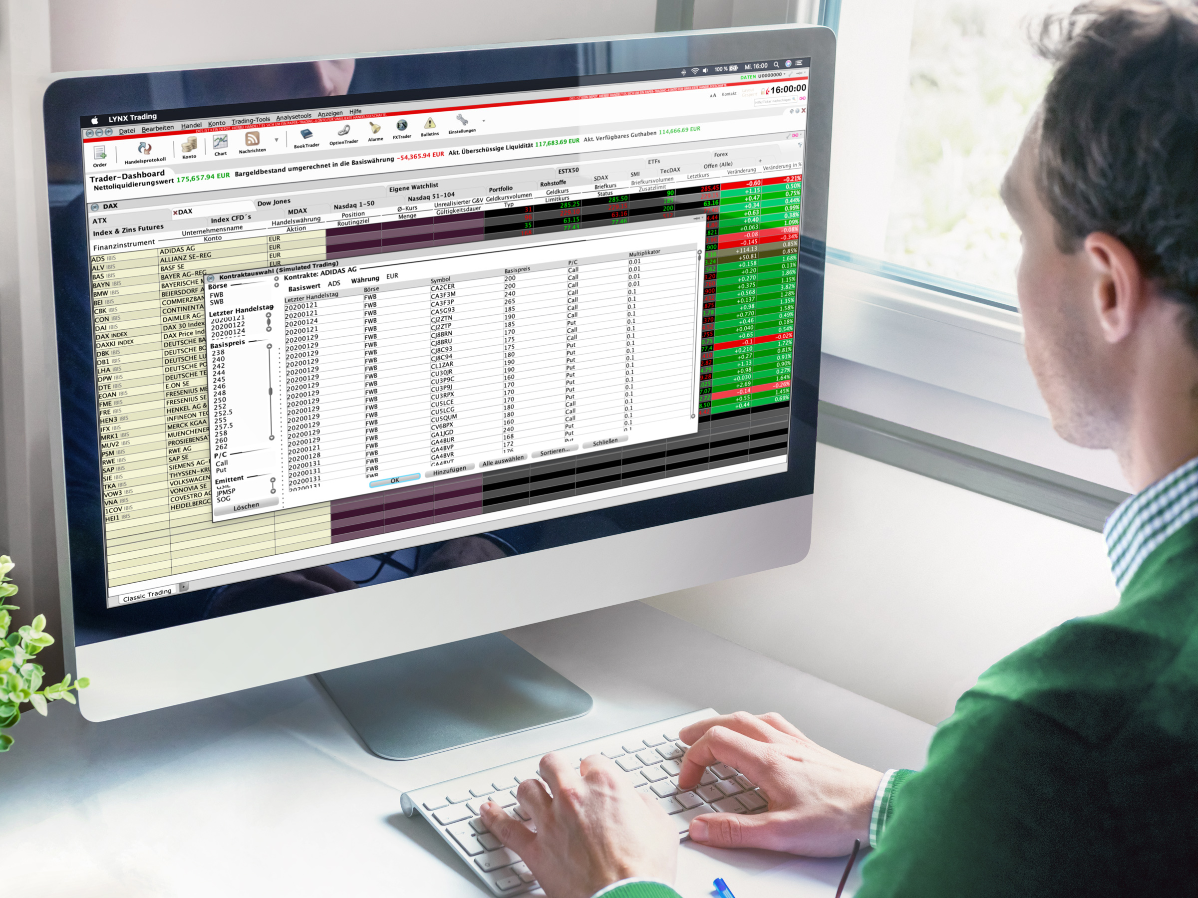 Testen Sie mit dem kostenlosen Lynx-Demokonto risikolos ihre Strategien für Optionsscheine Demokonto für Optionsscheine
