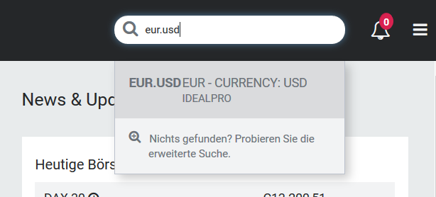 Basic!    Wahrungstausch Online Broker Lynx - 