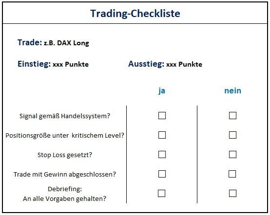 Erfolgreich handeln? Trades nachverfolgen!: Trading-Checkliste | LYNX Broker
