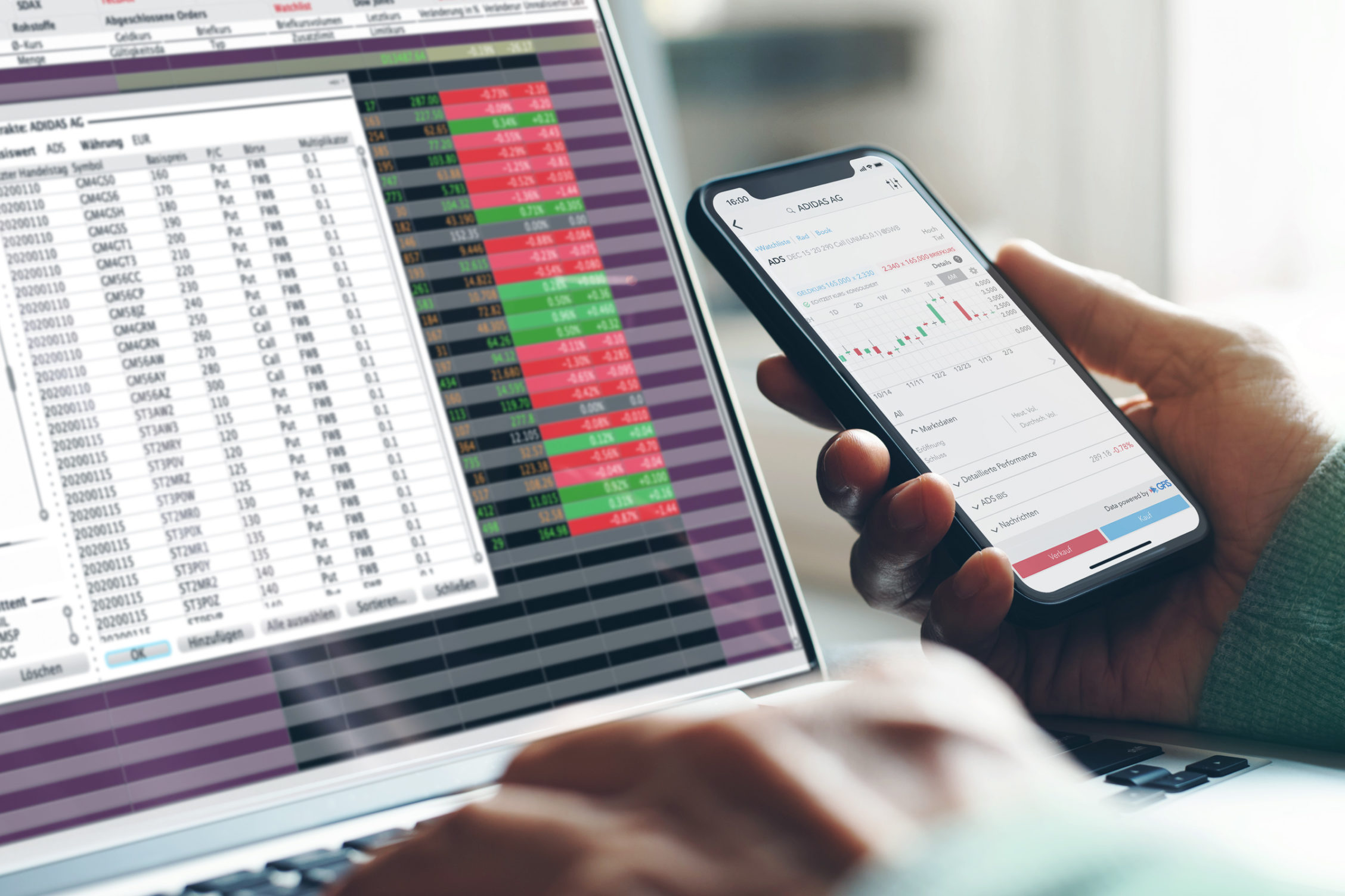 optionscheine handeln brokeris